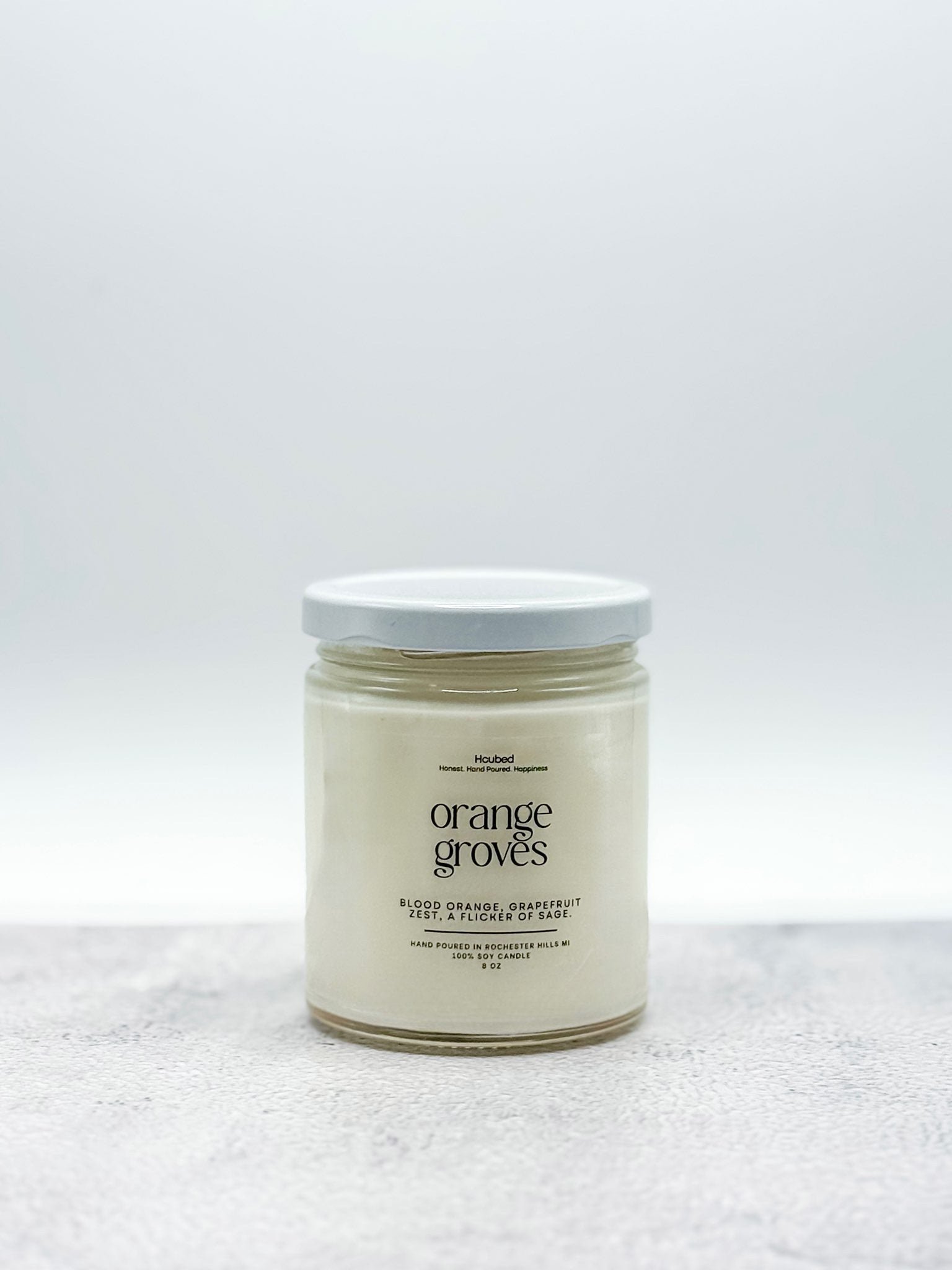 Orange Groves - Hcubed Candles