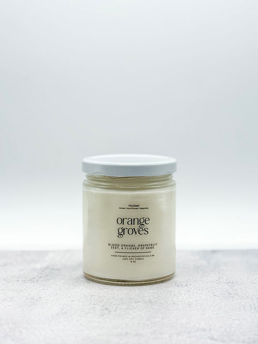 Orange Groves - Hcubed Candles