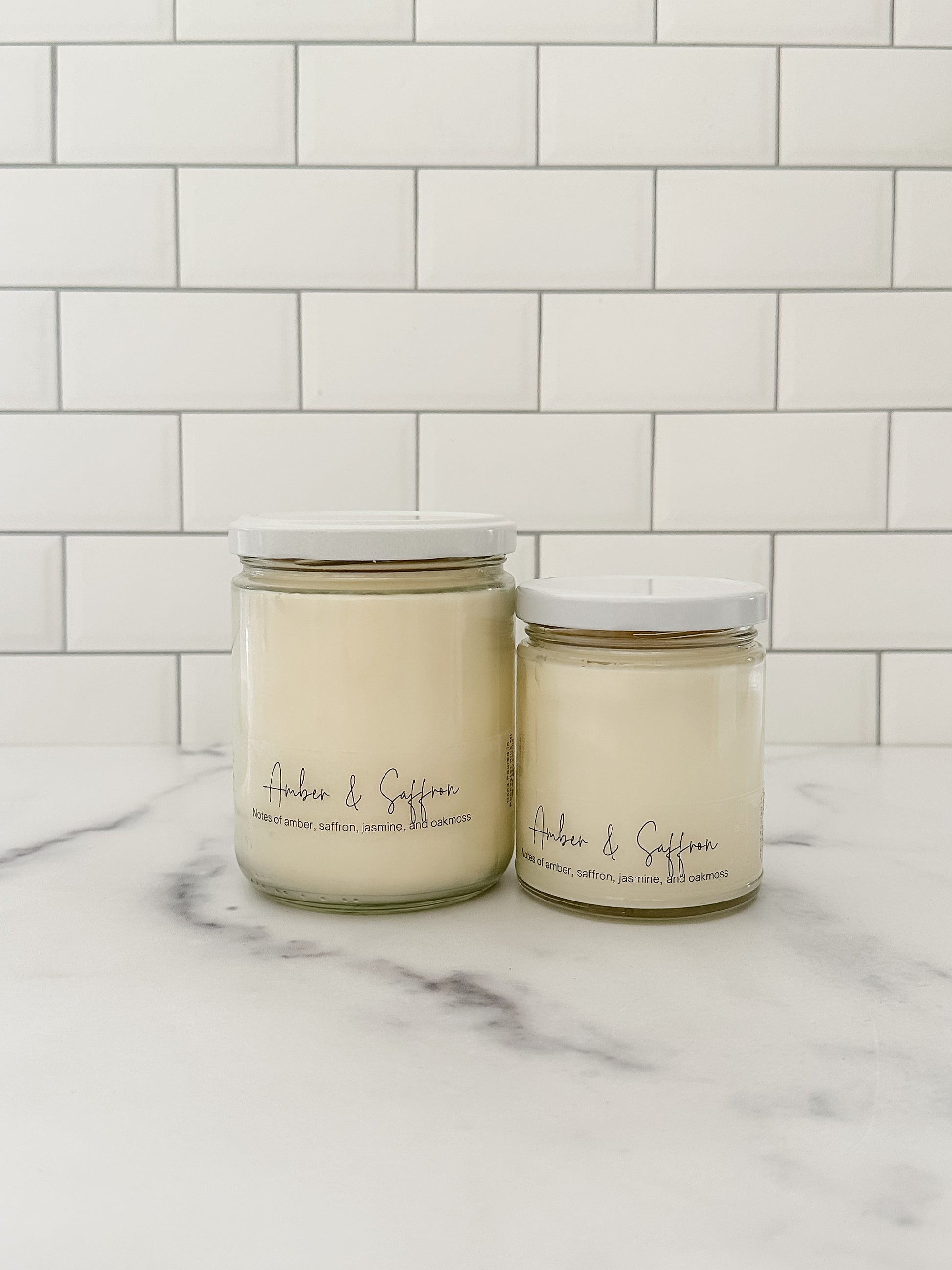 Amber & Saffron - Hcubed Candles