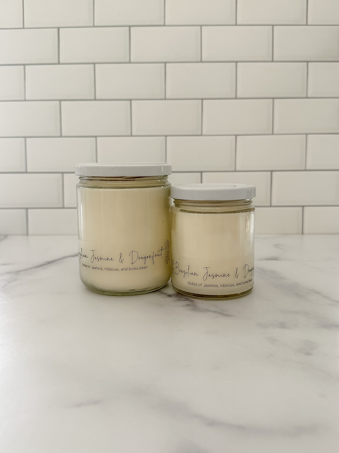 Brazilian Jasmine & Dragonfruit - Hcubed Candles