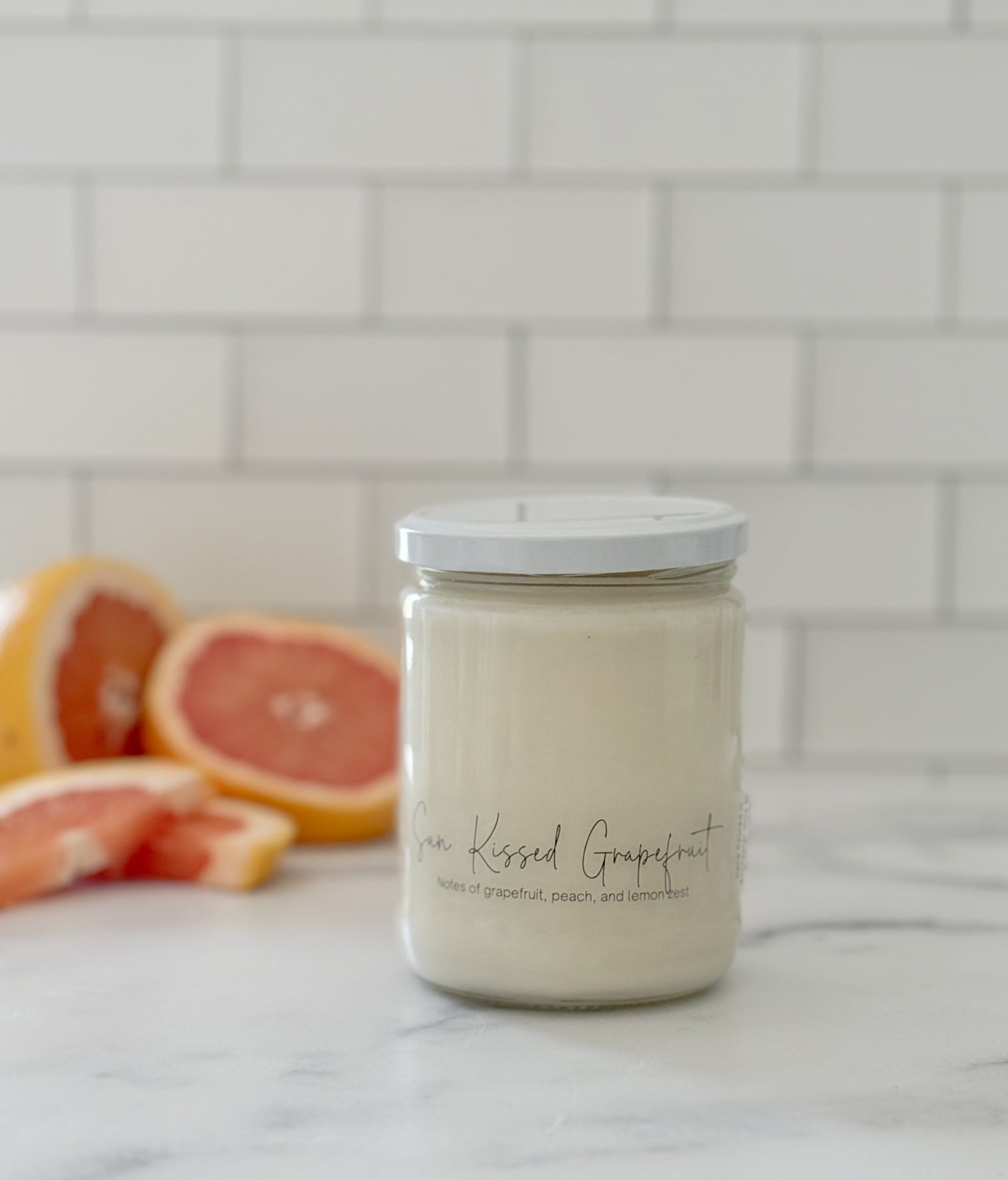 Sun Kissed Grapefruit - Hcubed Candles