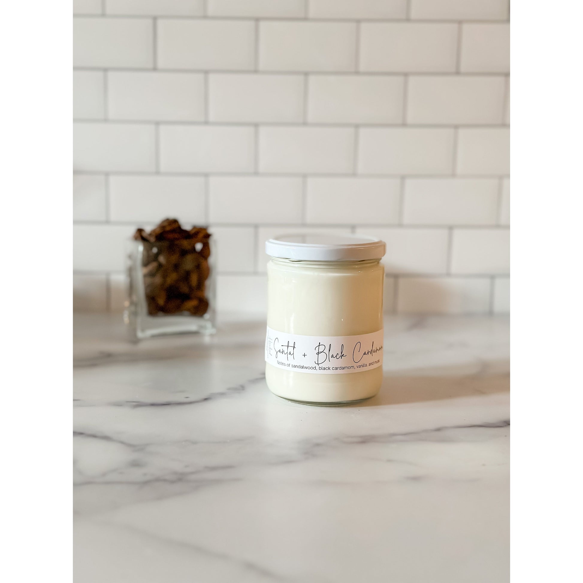 Santal + Black Cardamom - Hcubed Candles