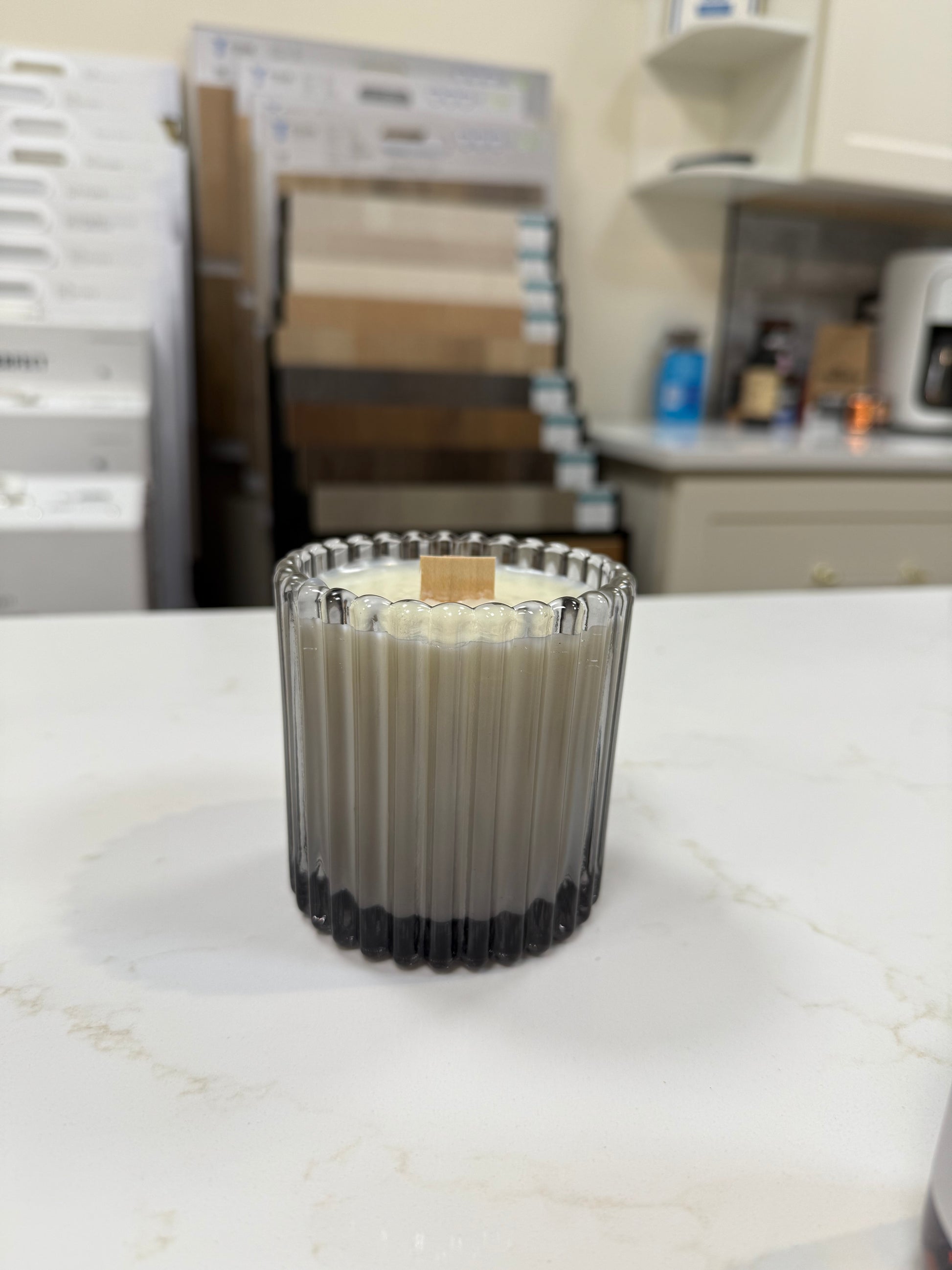 Ribbed Jar - Hcubed Candles