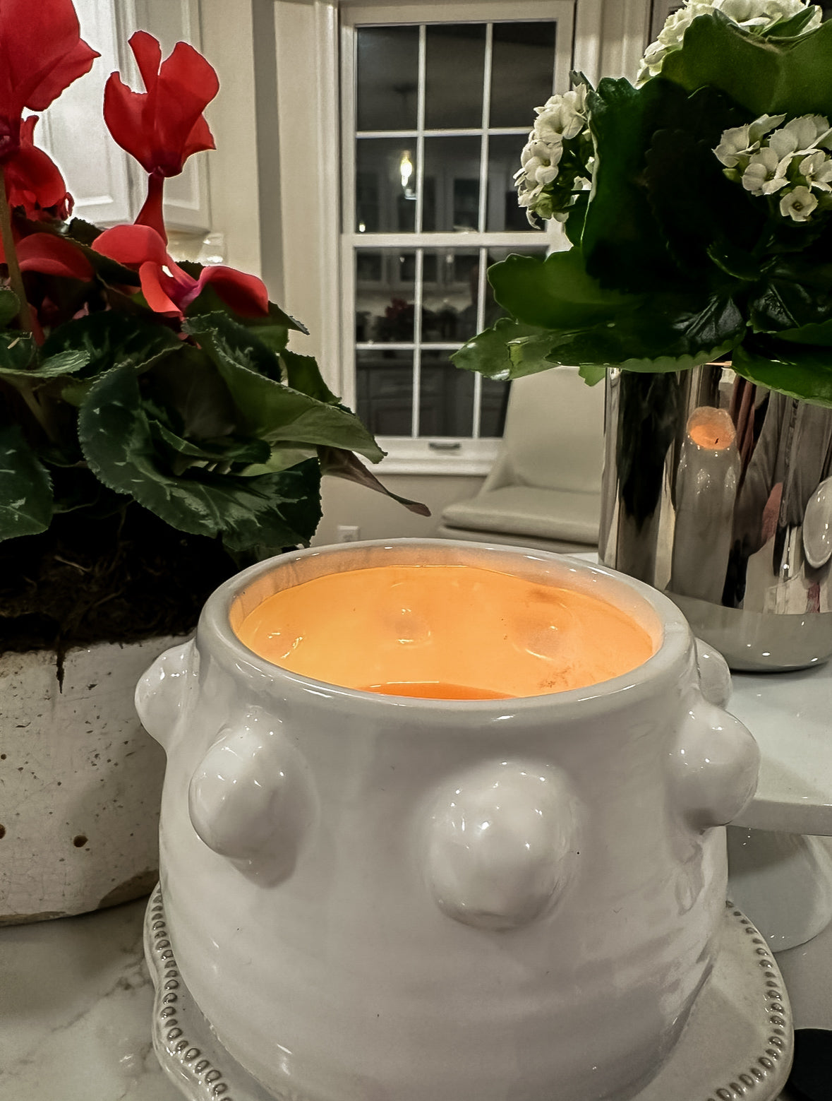 2 wick Ceramic Vessel - Hcubed Candles