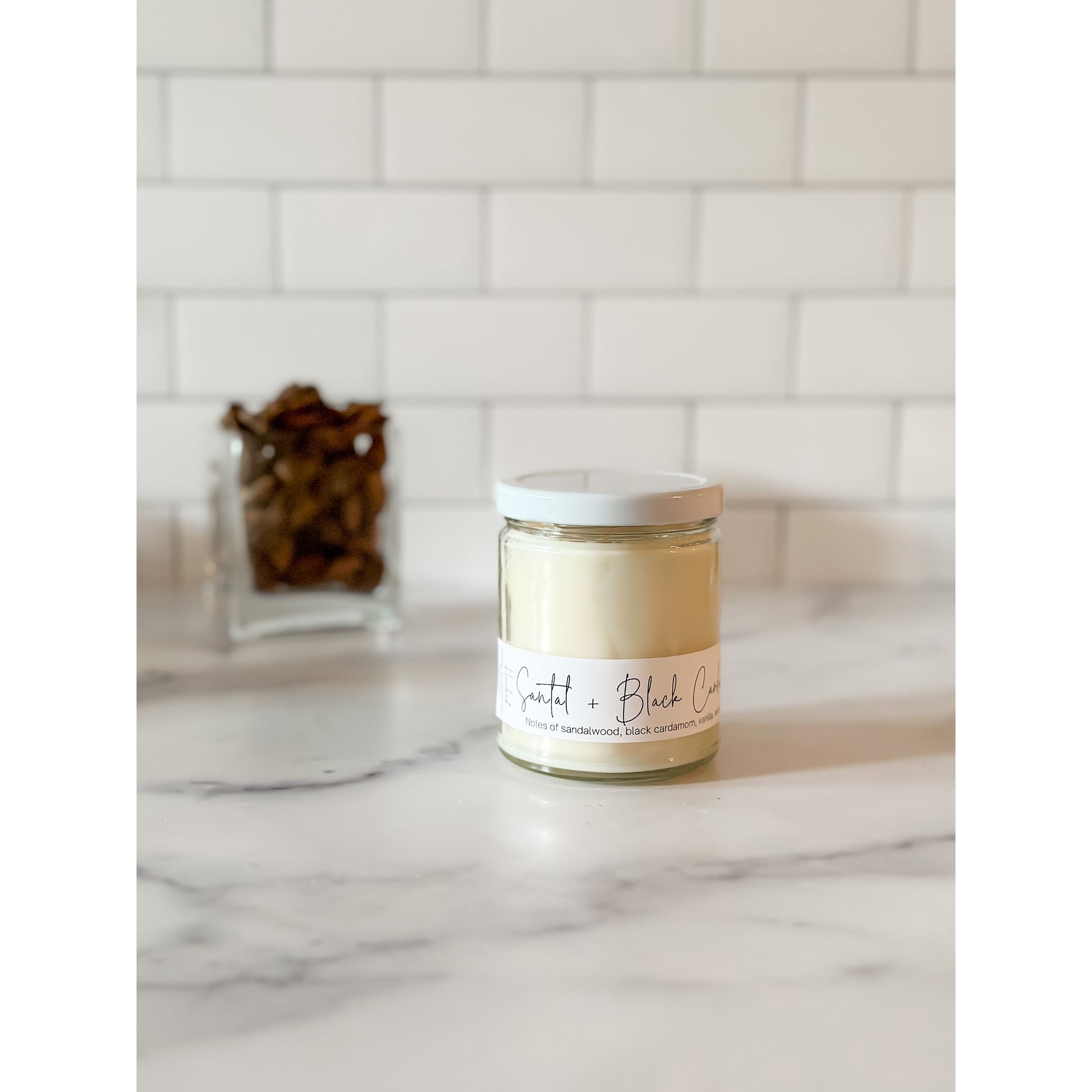 Santal + Black Cardamom - Hcubed Candles