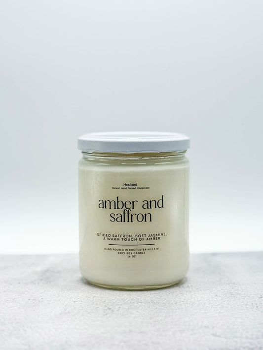 Amber & Saffron - Hcubed Candles