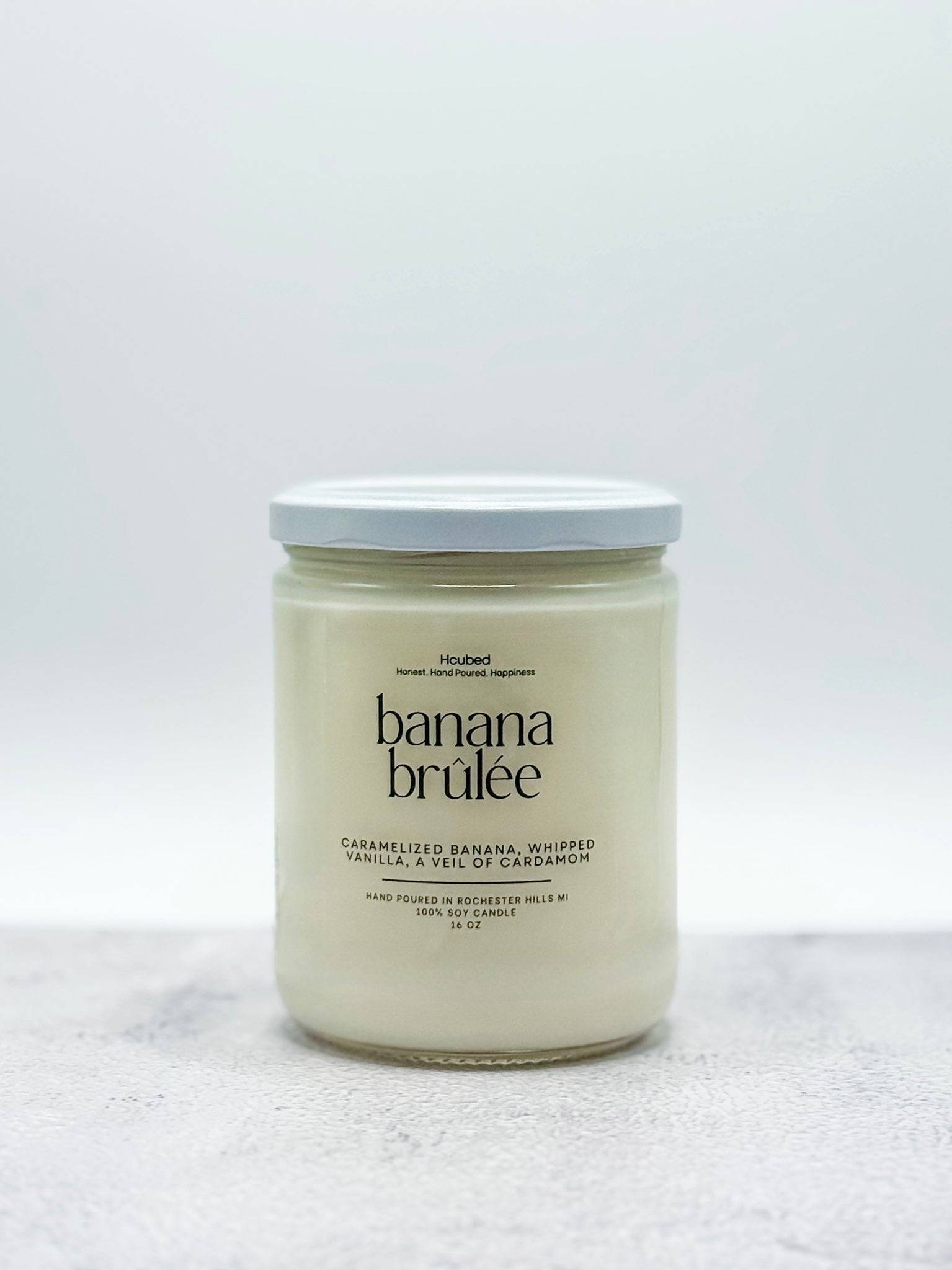 Banana Brûlée - Hcubed Candles