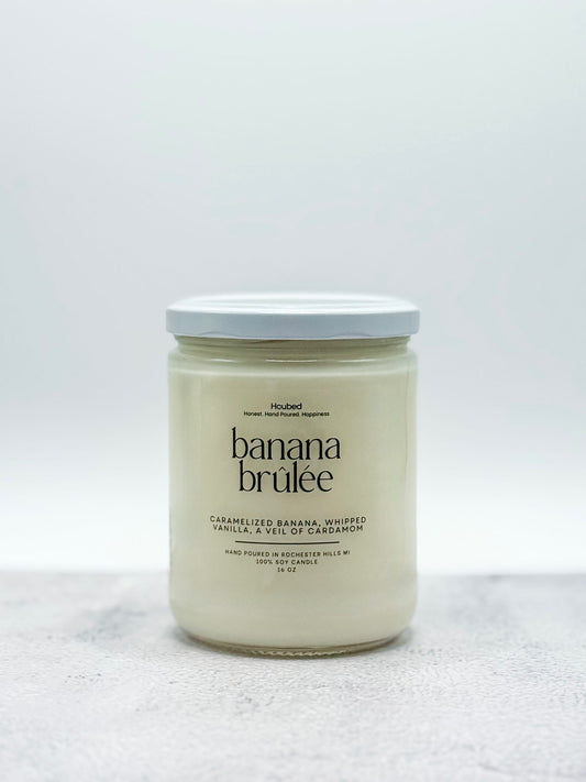 Banana Brûlée - Hcubed Candles
