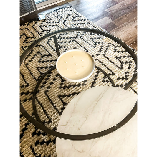 7 wick ceramic - Hcubed Candles