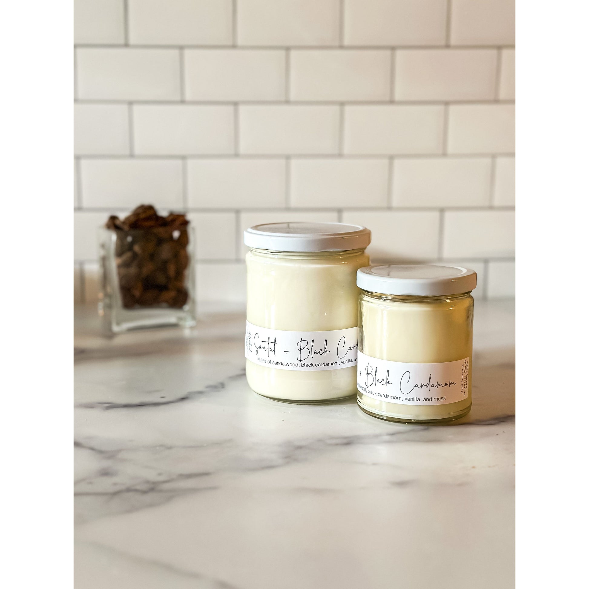 Santal + Black Cardamom - Hcubed Candles