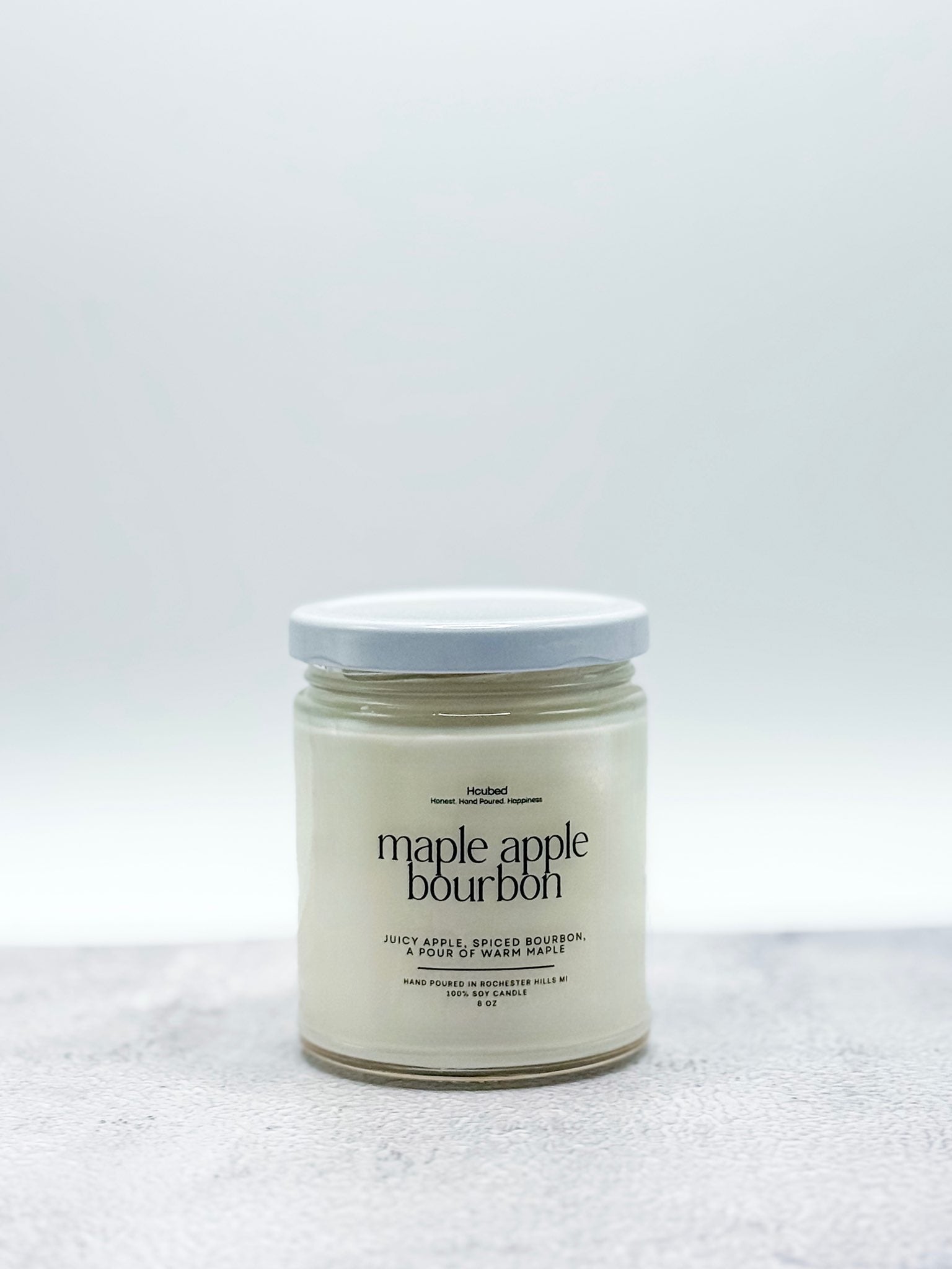 Maple Bourbon Cider - Hcubed Candles