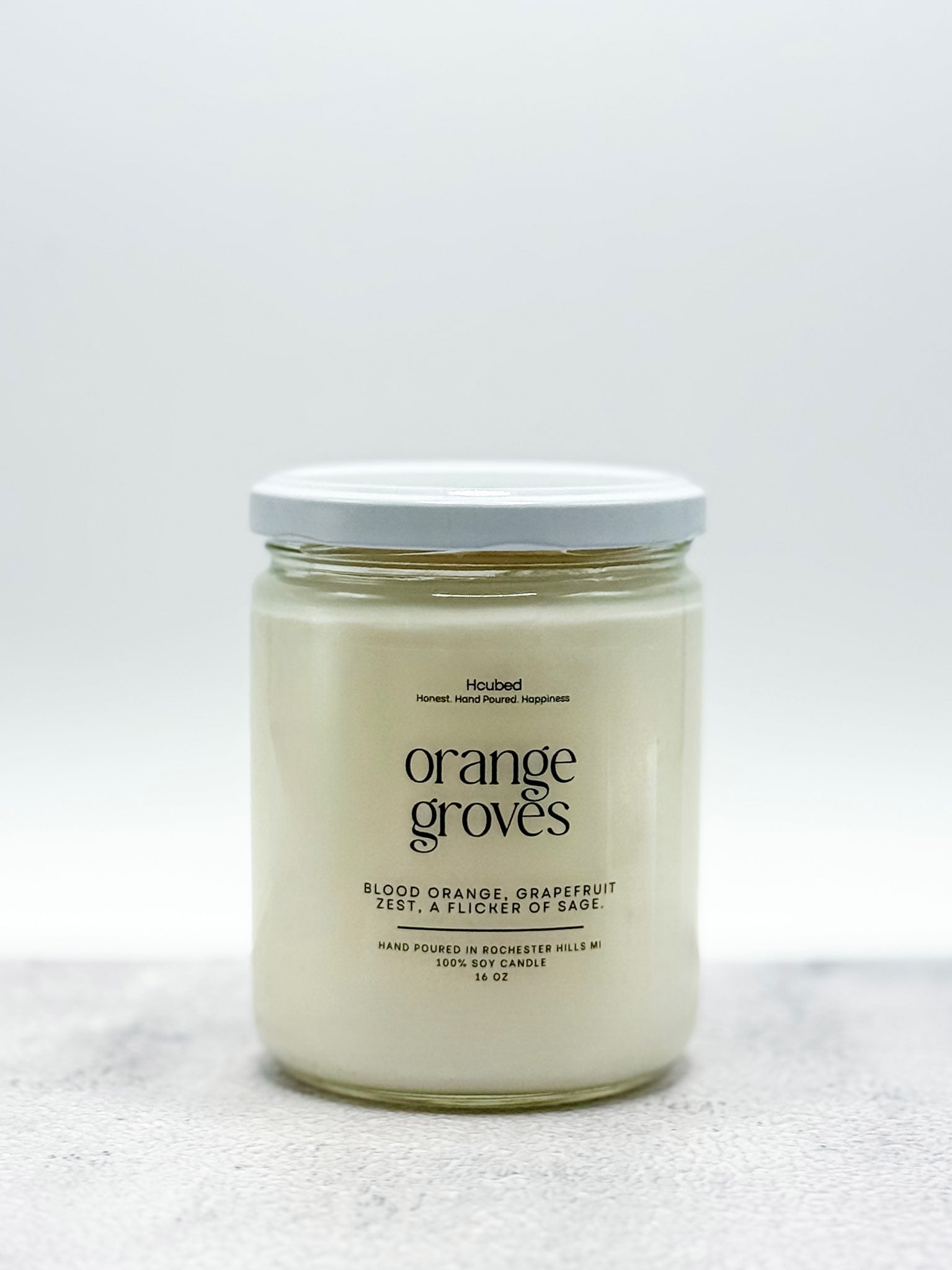 Orange Groves - Hcubed Candles