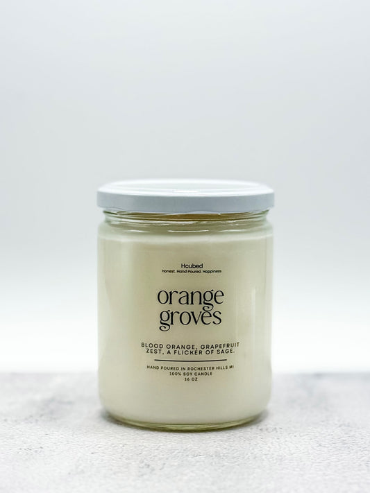 Orange Groves - Hcubed Candles