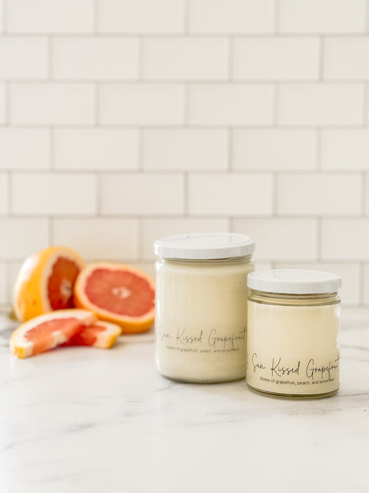 Sun Kissed Grapefruit - Hcubed Candles