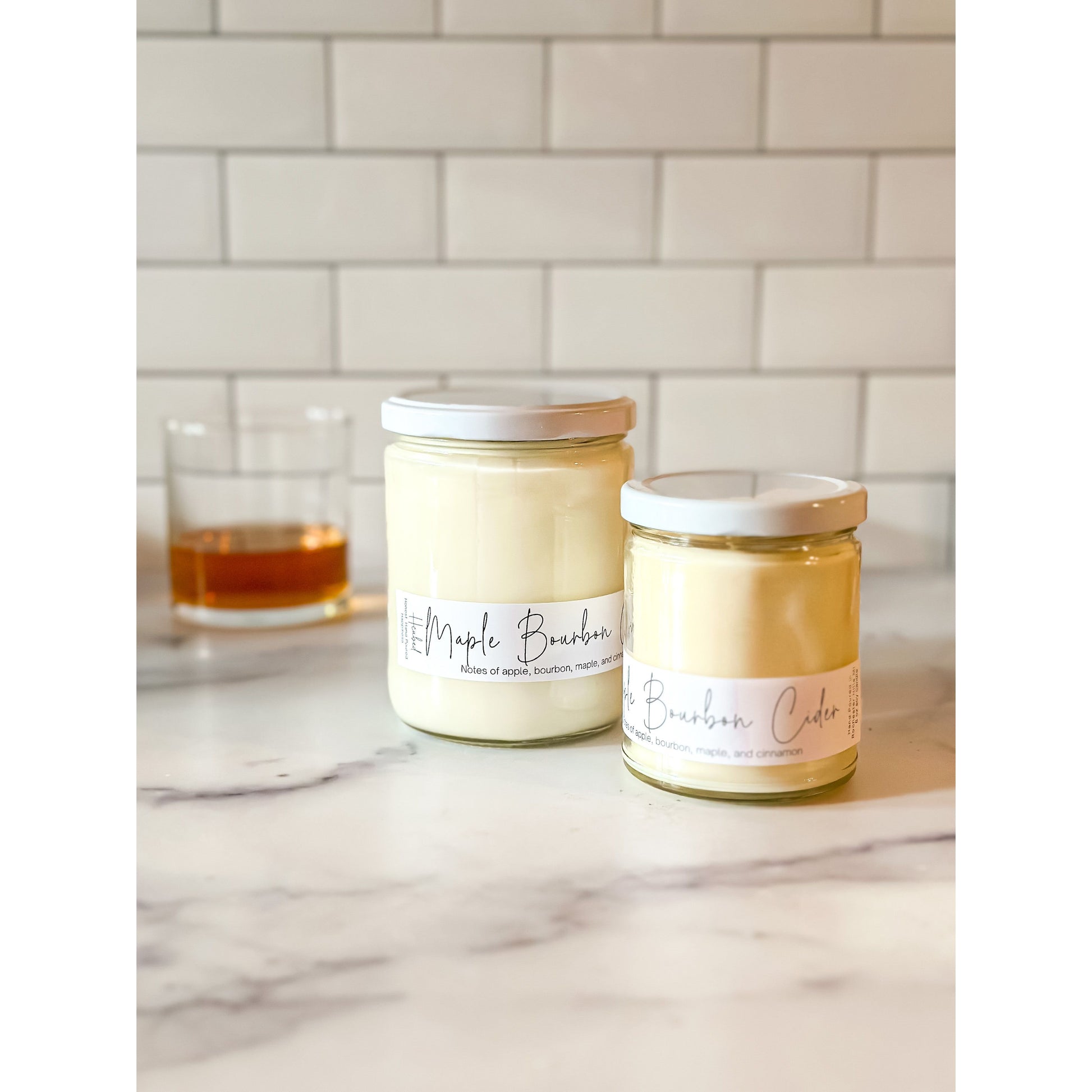 Maple Bourbon Cider - Hcubed Candles