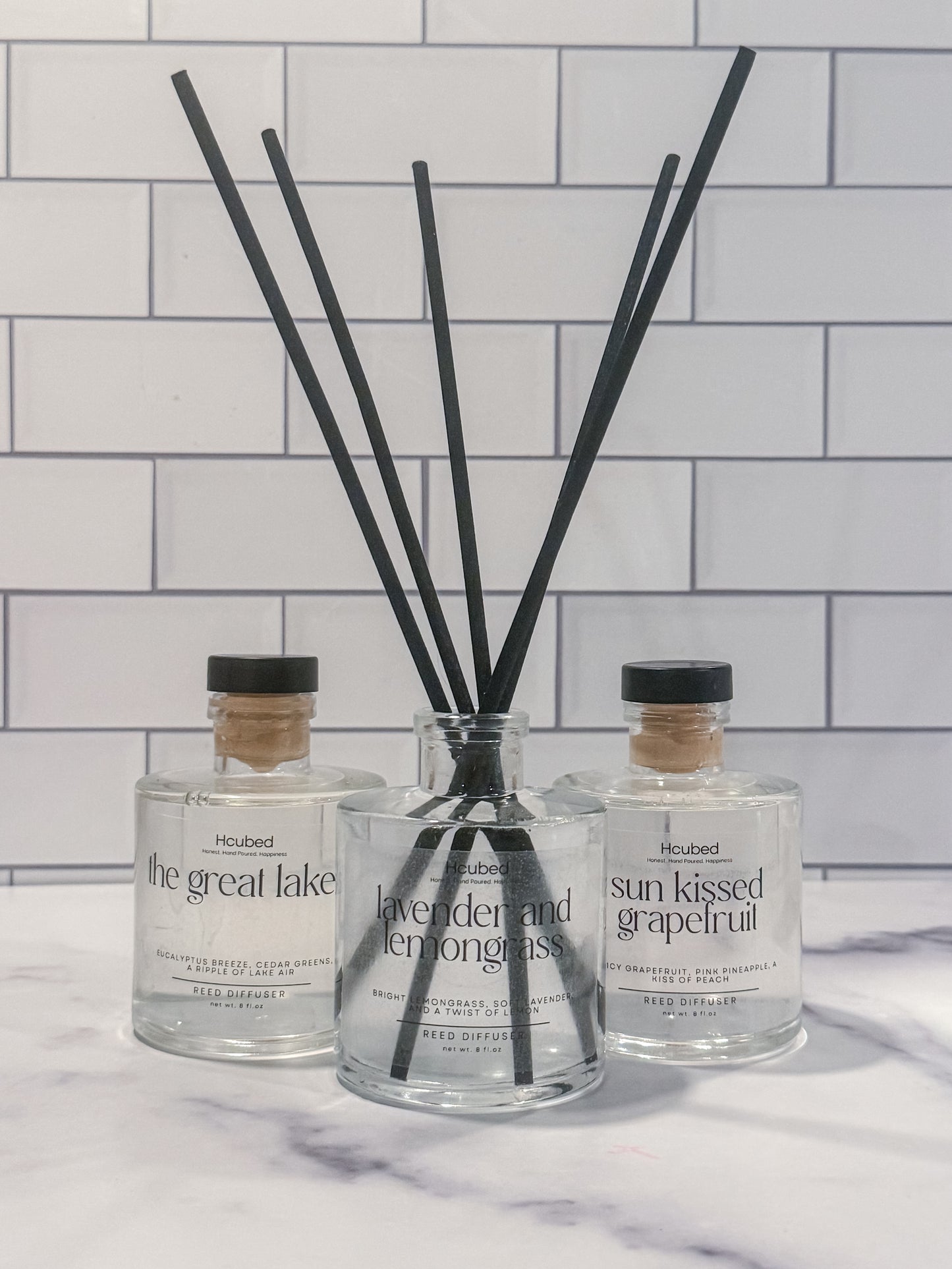 Reed Diffusers - Hcubed Candles