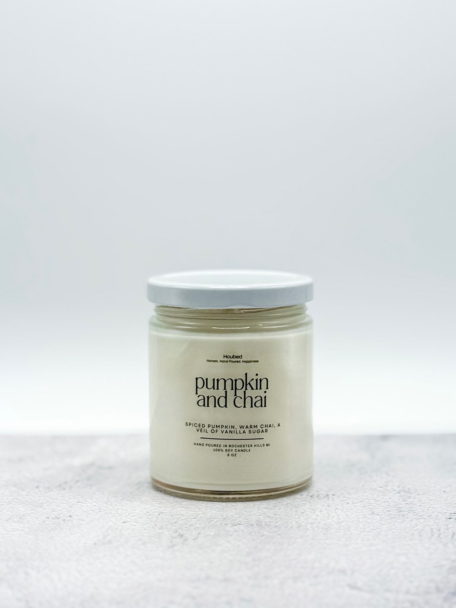 Pumpkin and Chai - Hcubed Candles