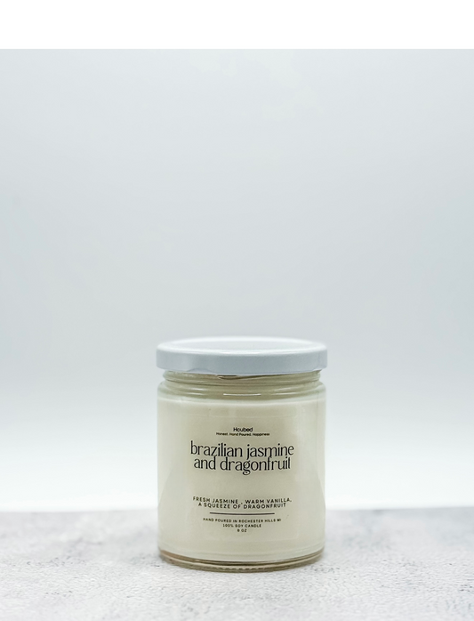 Brazilian Jasmine & Dragonfruit - Hcubed Candles