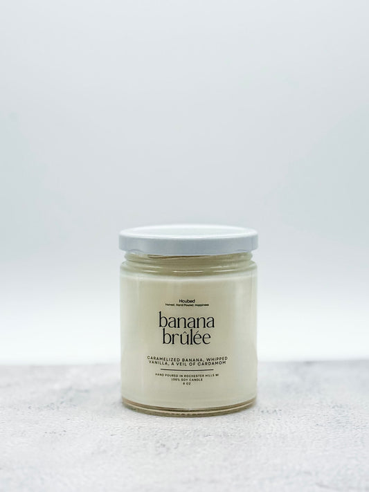 Banana Brûlée - Hcubed Candles