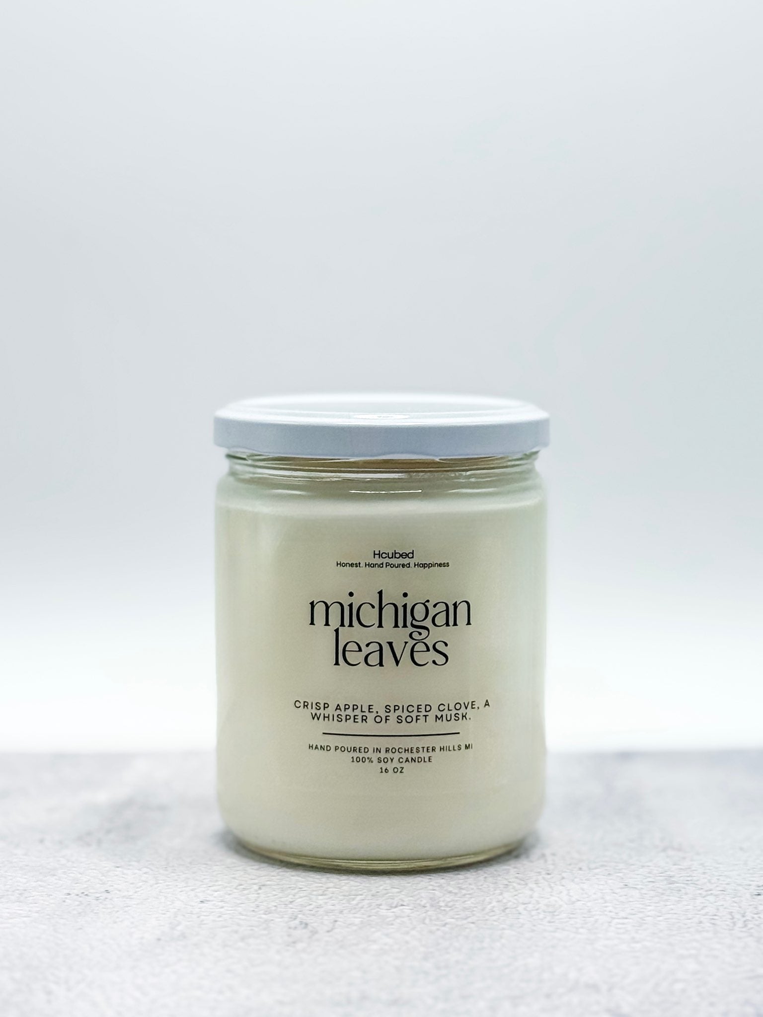 Michigan Leaves - Hcubed Candles