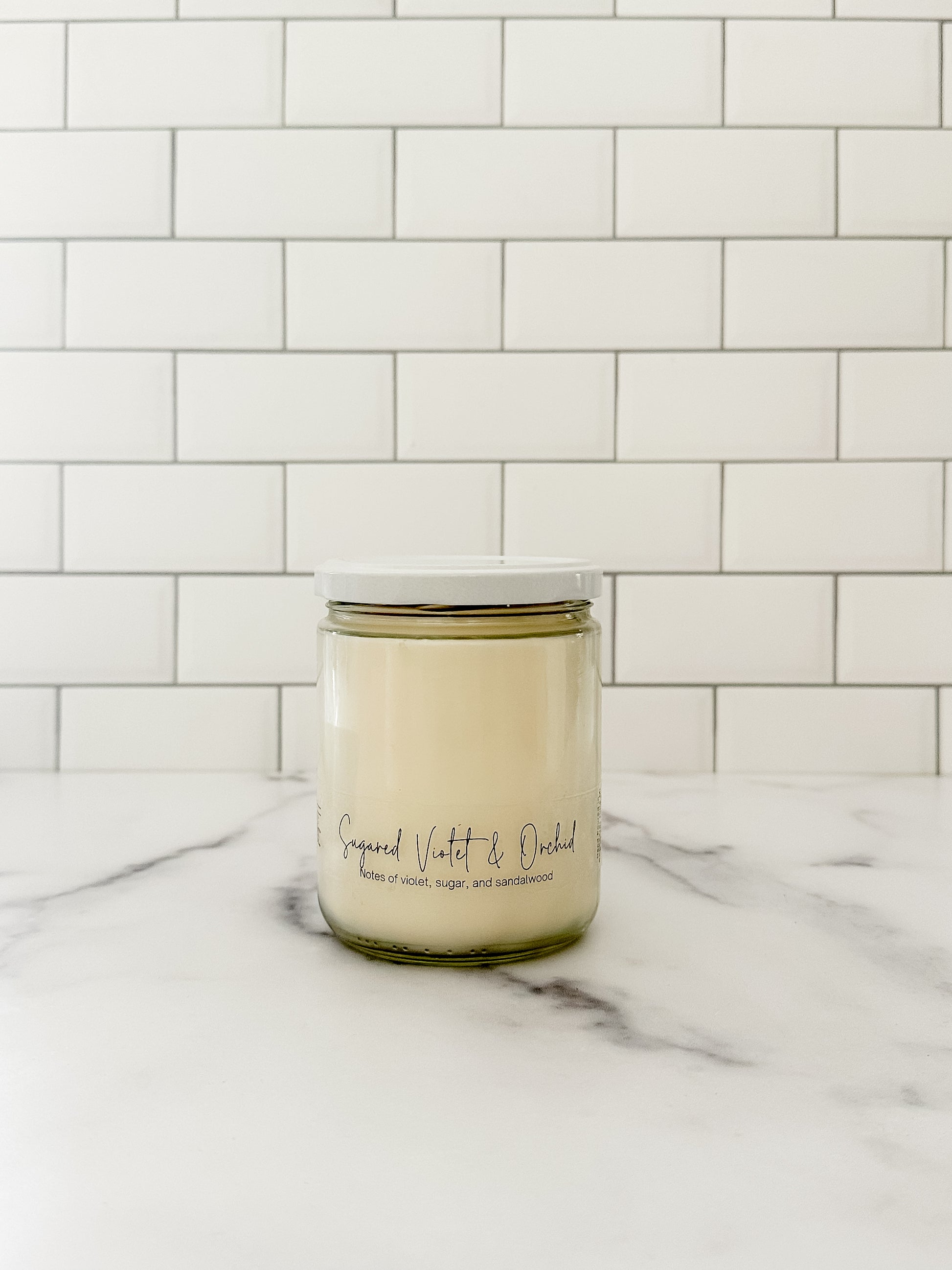 Sugared Violet & Orchid - Hcubed Candles