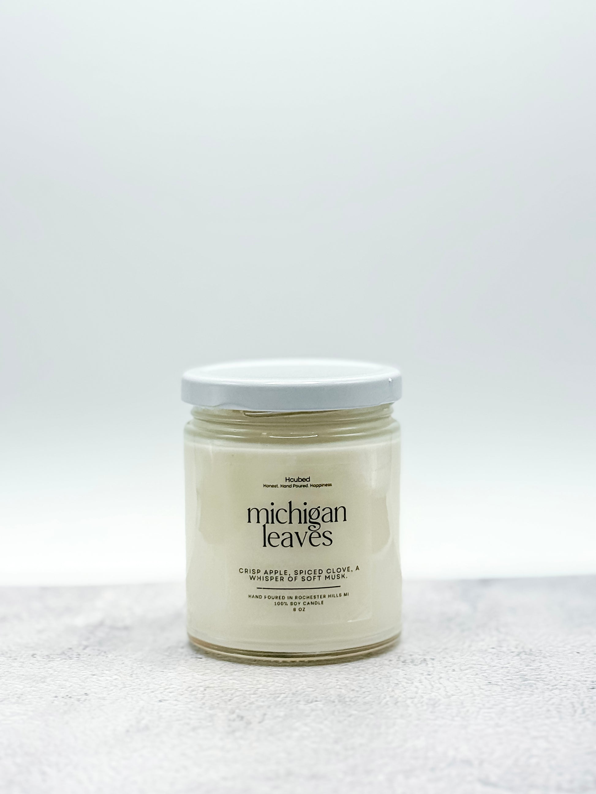 Michigan Leaves - Hcubed Candles