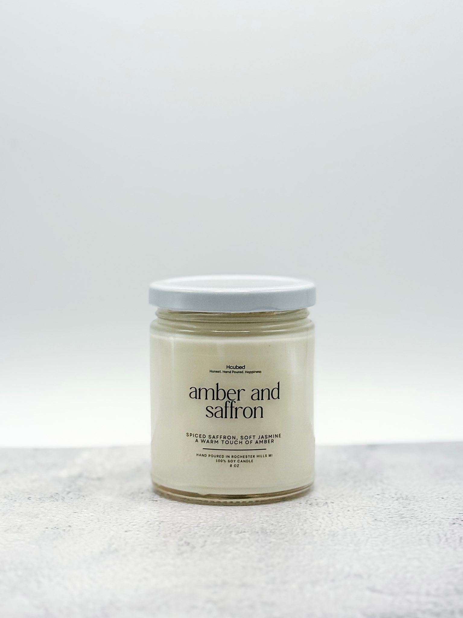 Amber & Saffron - Hcubed Candles