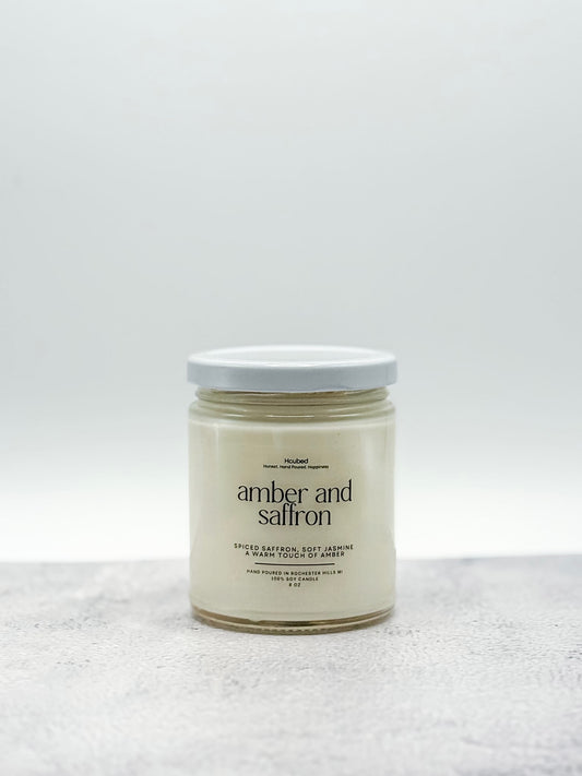 Amber & Saffron - Hcubed Candles