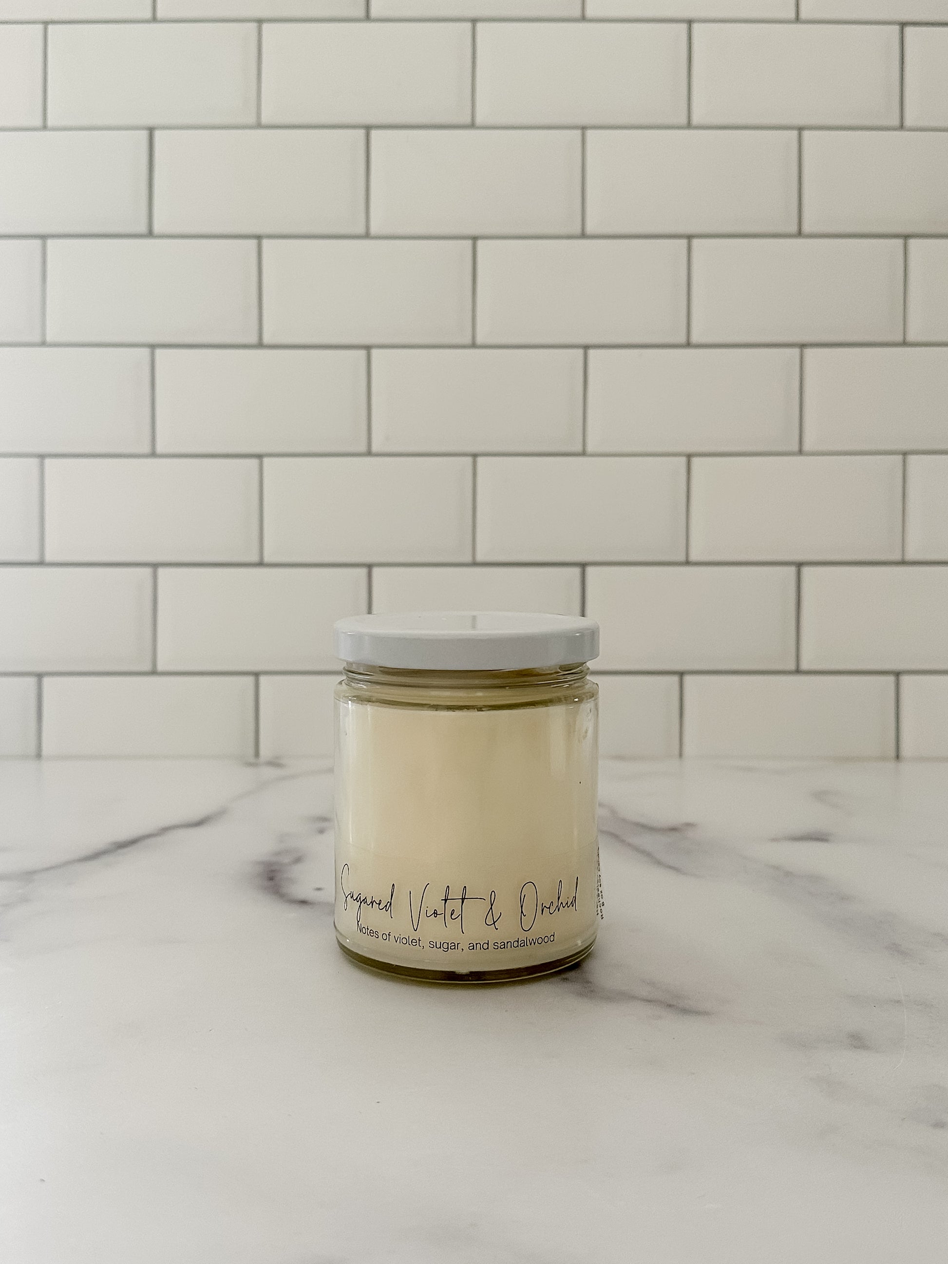 Sugared Violet & Orchid - Hcubed Candles