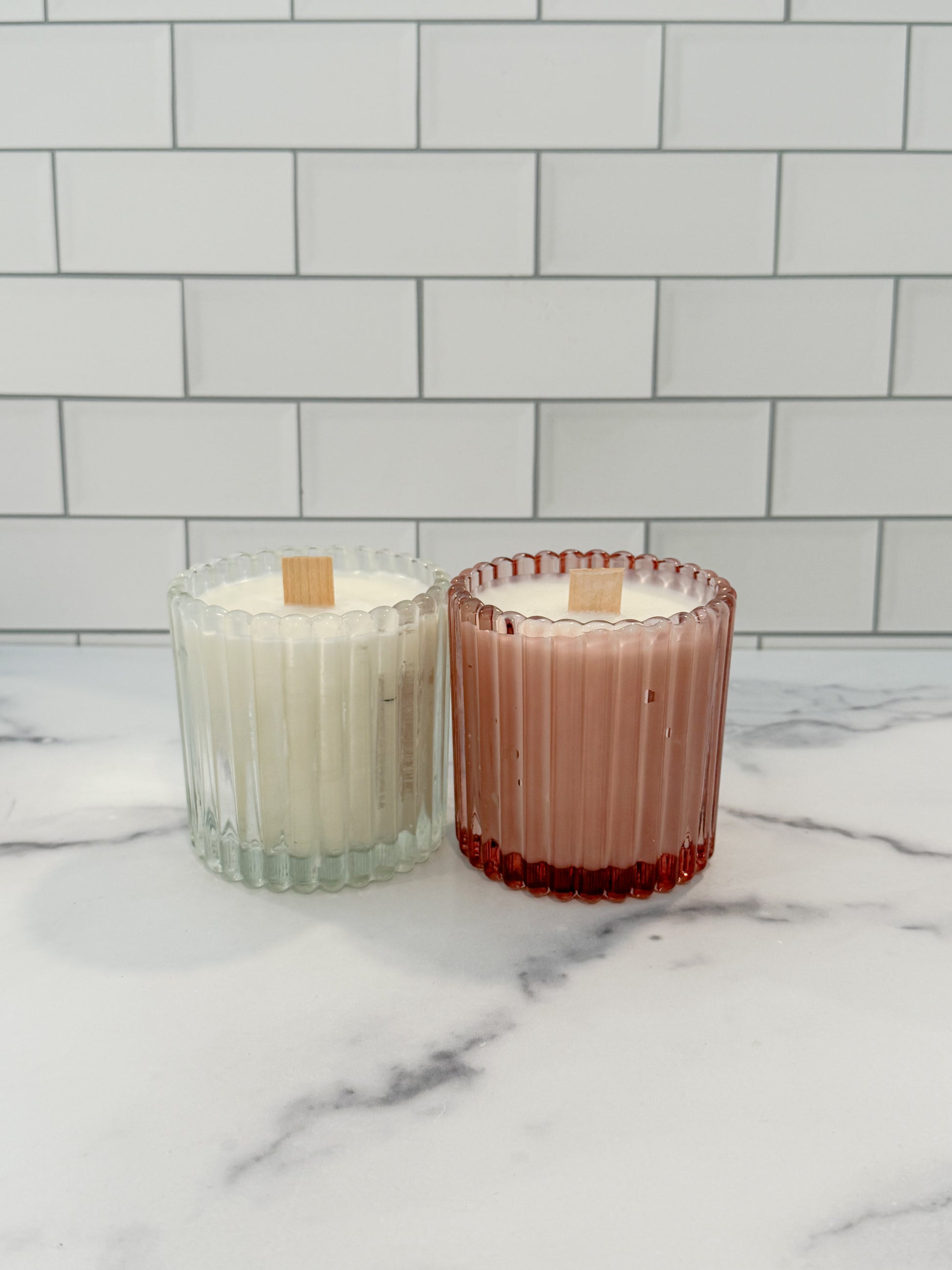 Ribbed Jar - Hcubed Candles