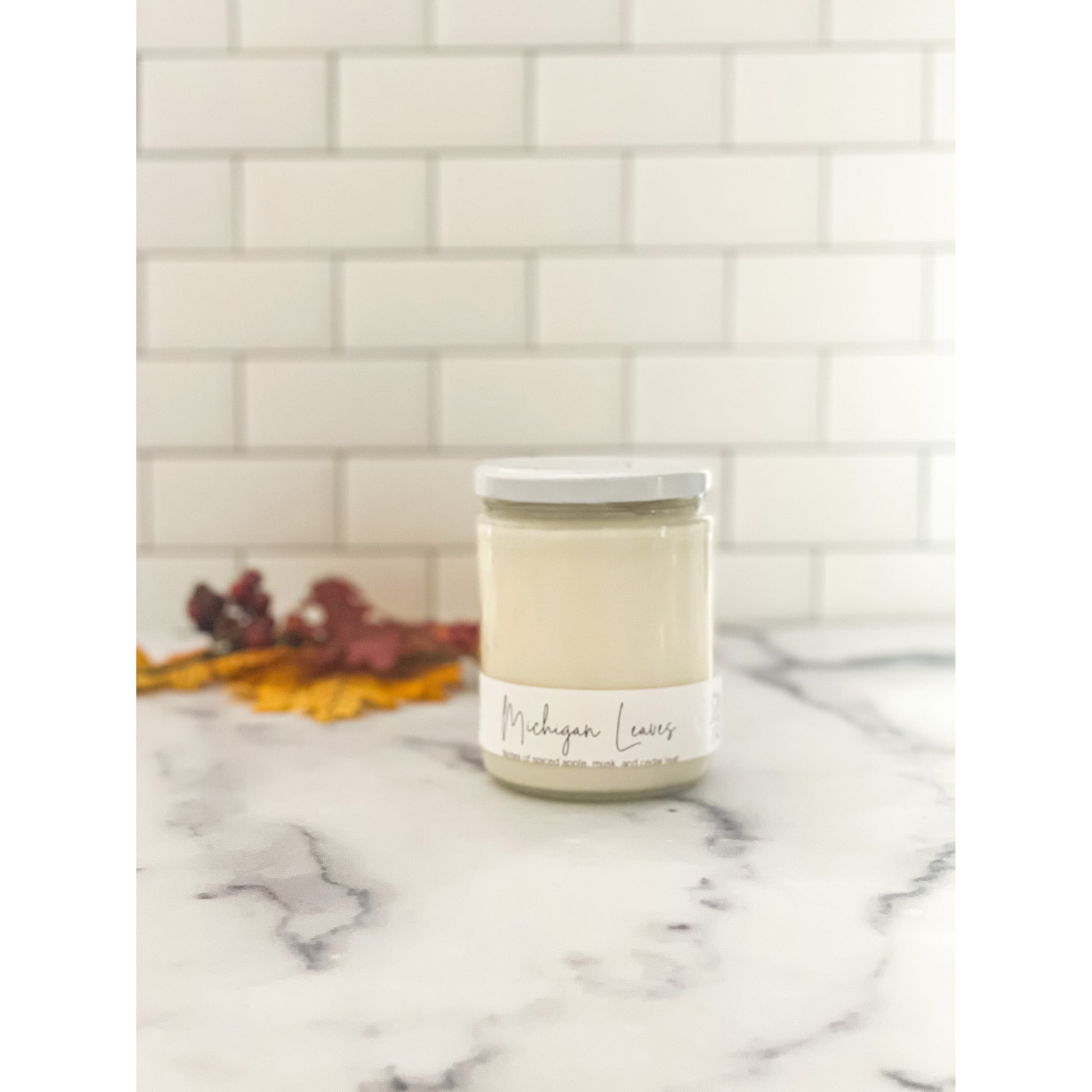 Michigan Leaves - Hcubed Candles