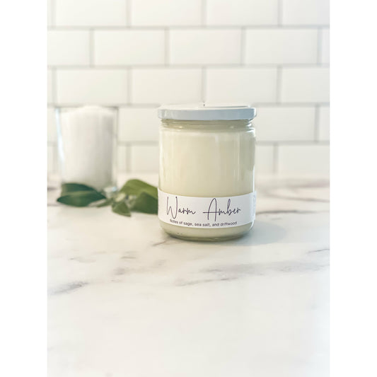 Warm Amber - Hcubed Candles