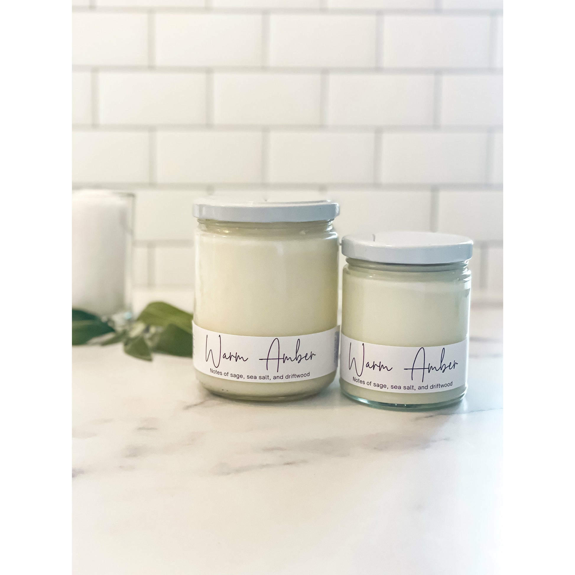 Warm Amber - Hcubed Candles