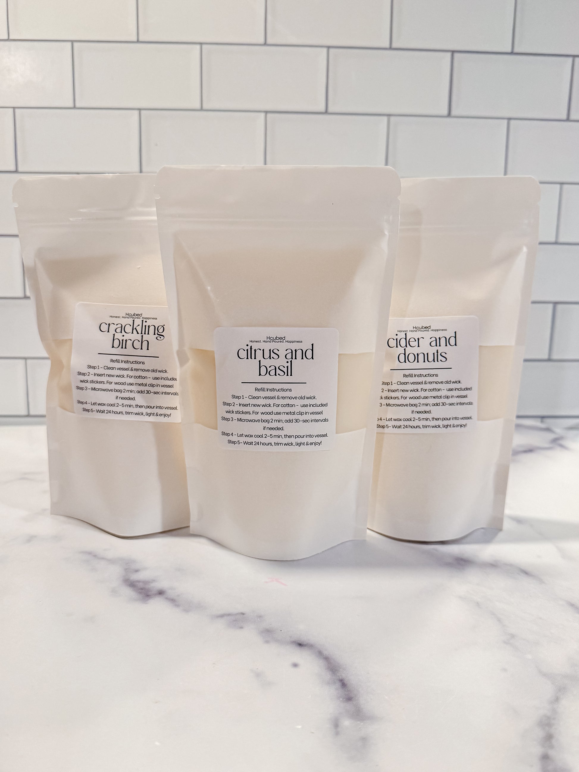 Refill Kit - Hcubed Candles