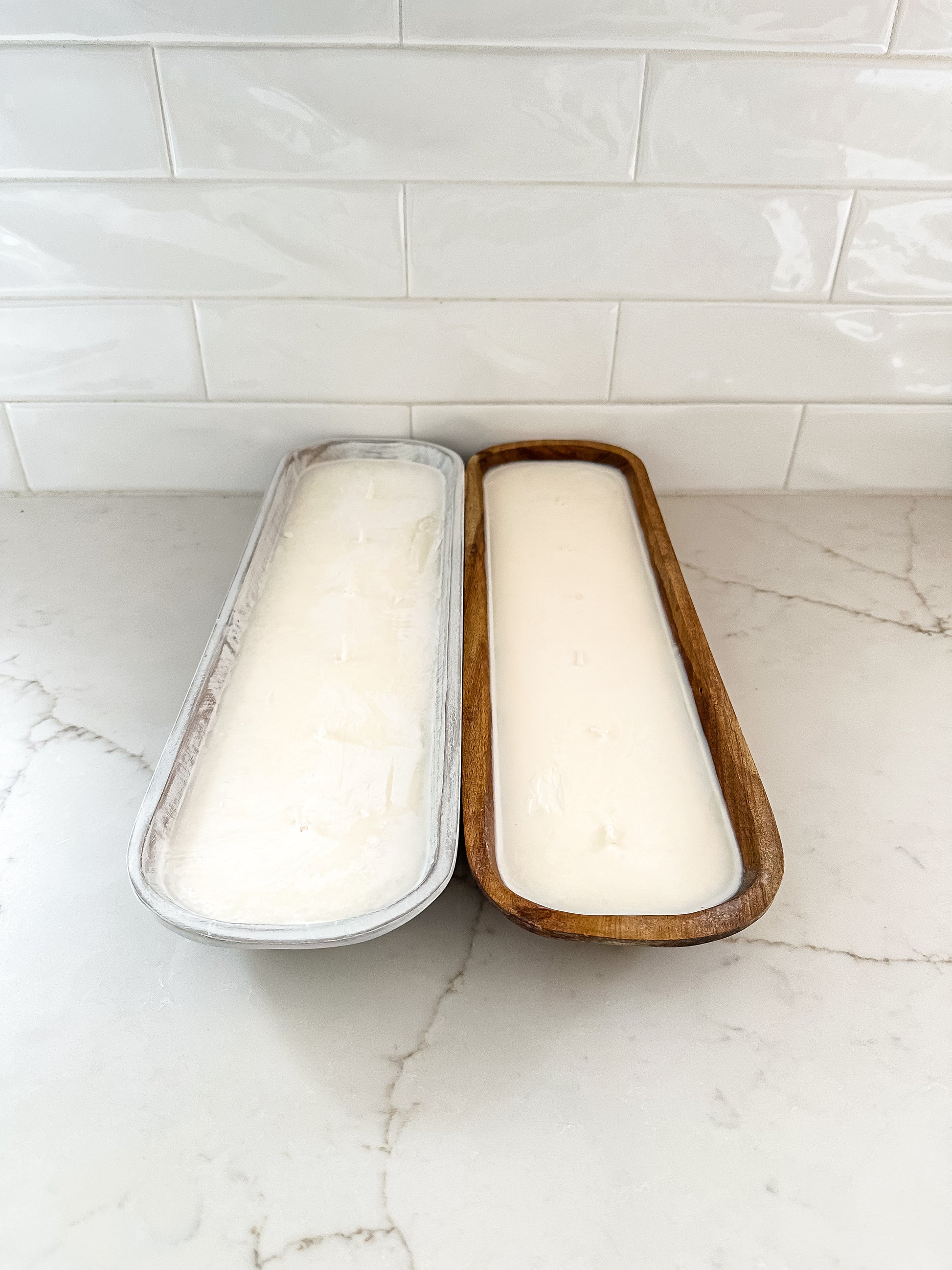 6 wick Dough Bowl - Hcubed Candles