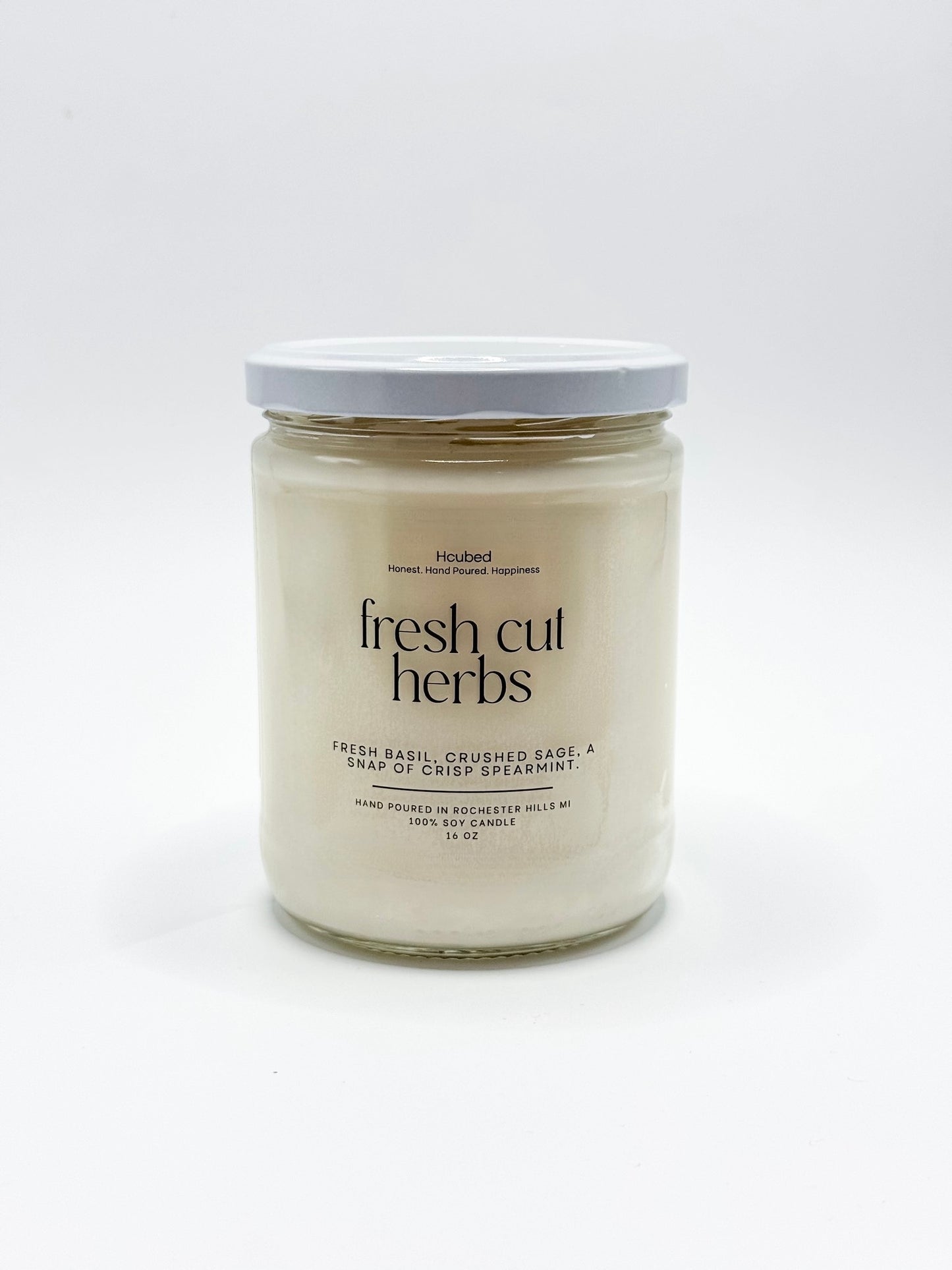 Fresh Cut Herbs - Hcubed Candles