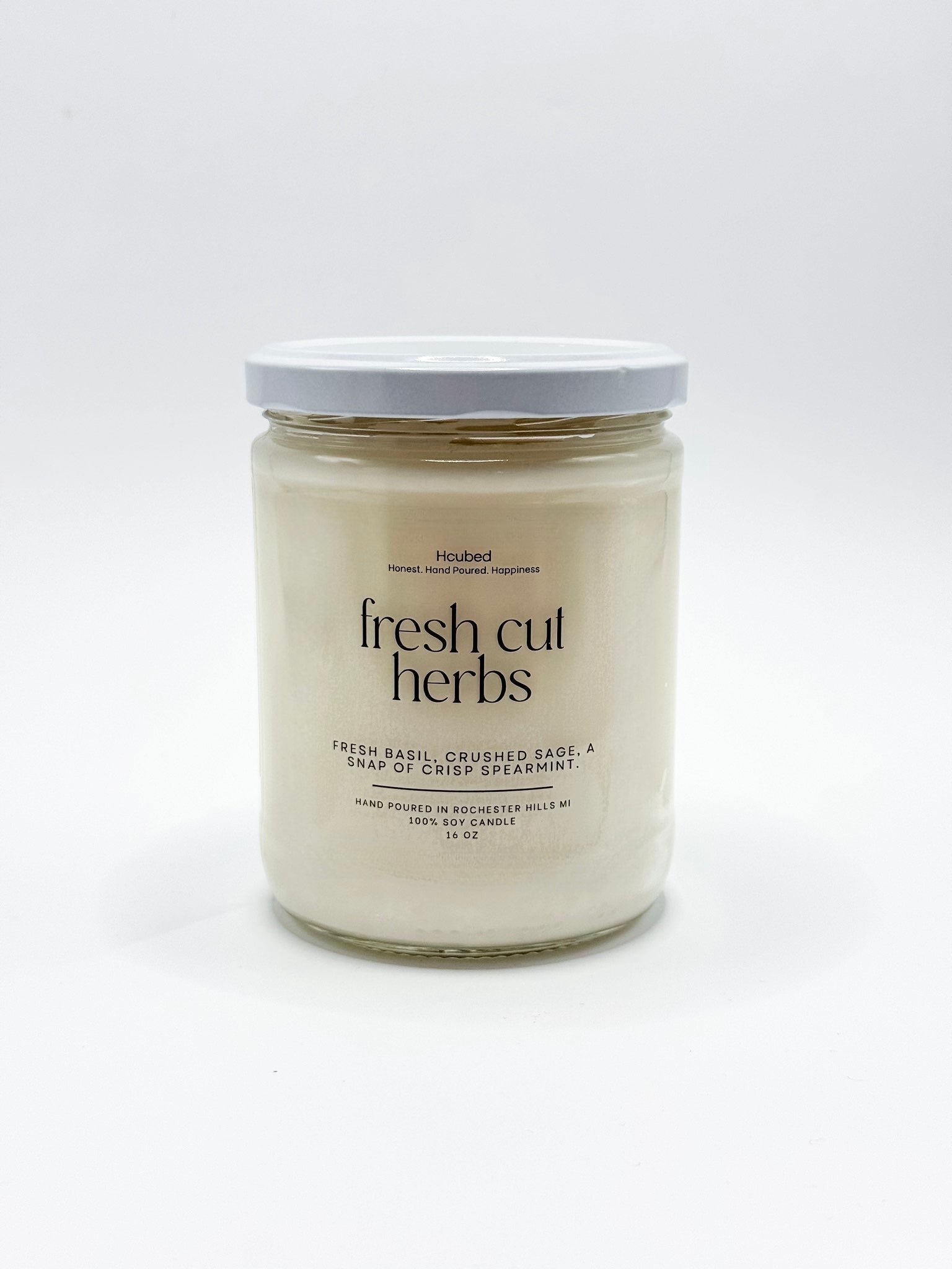 Fresh Cut Herbs - Hcubed Candles