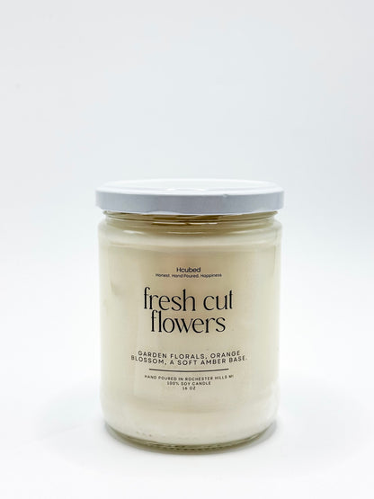 Fresh Cut Flowers - Hcubed Candles