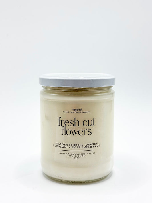 Fresh Cut Flowers - Hcubed Candles