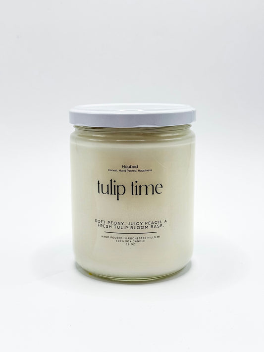 Tulip Time - Hcubed Candles