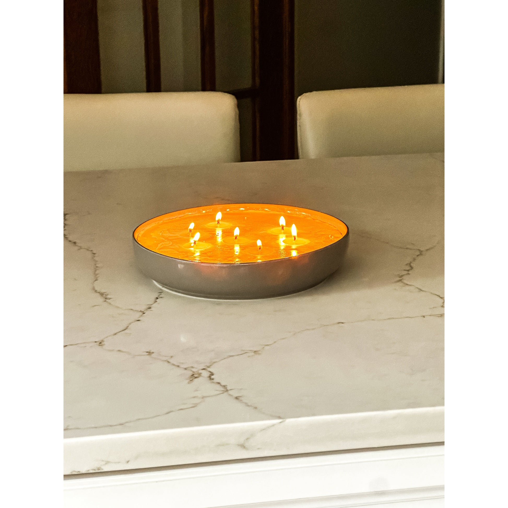 7 wick ceramic - Hcubed Candles