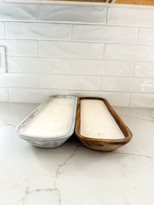 6 wick Dough Bowl - Hcubed Candles