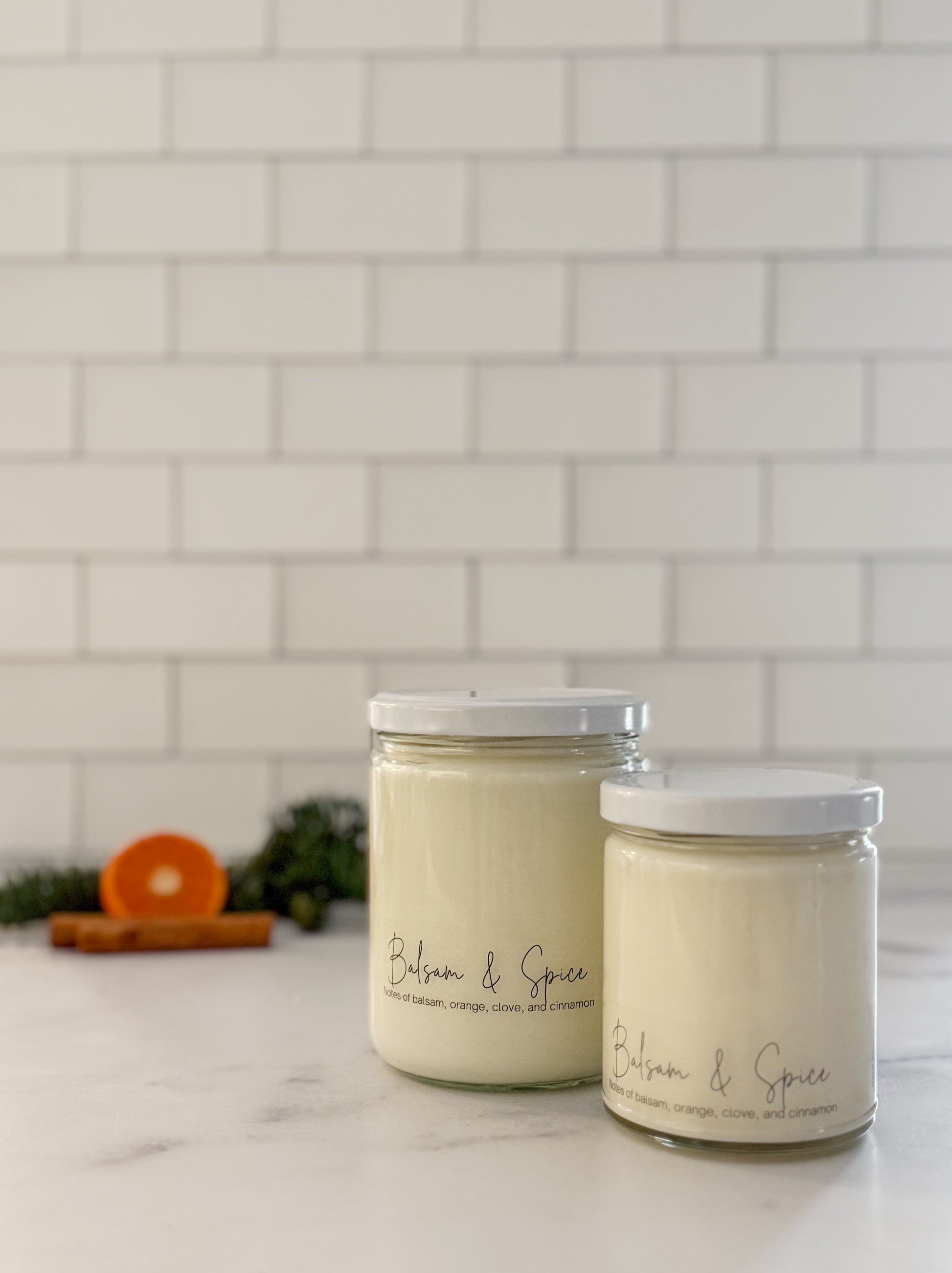 Balsam & Spice - Hcubed Candles