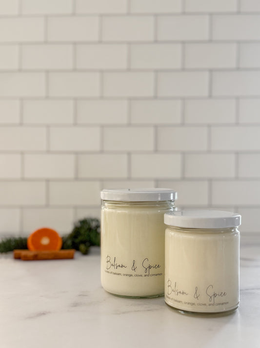 Balsam & Spice - Hcubed Candles
