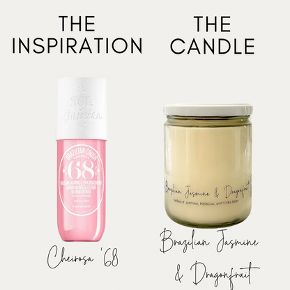 Brazilian Jasmine & Dragonfruit - Hcubed Candles