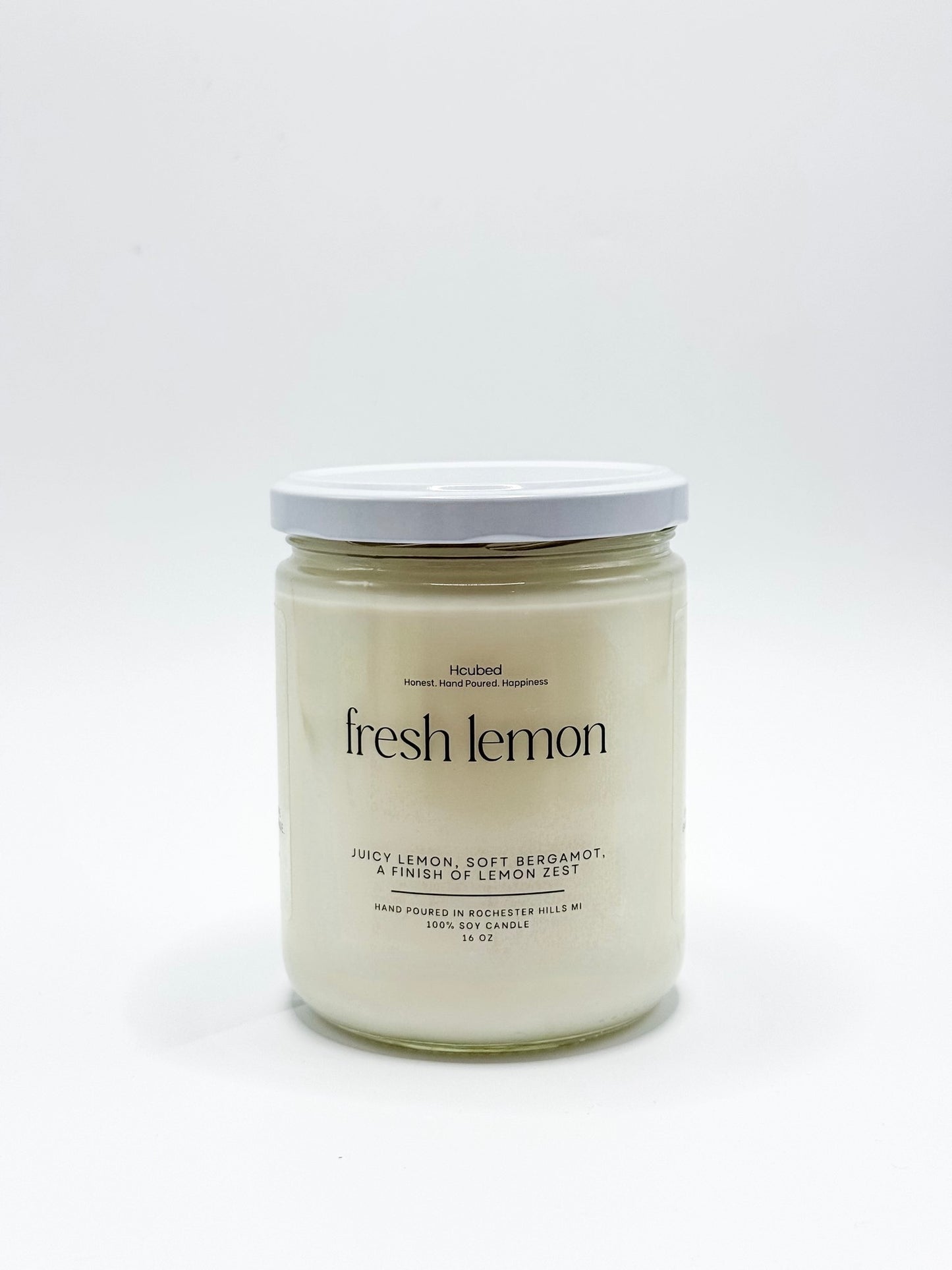 Fresh Lemon - Hcubed Candles