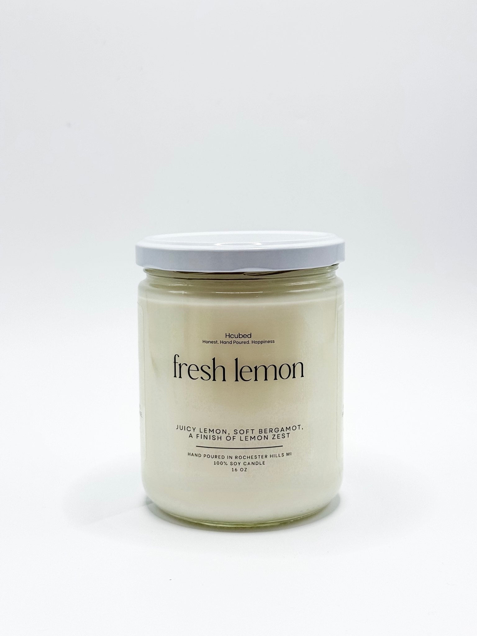 Fresh Lemon - Hcubed Candles