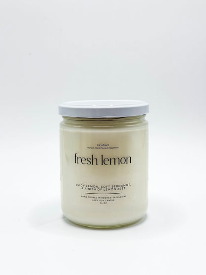 Fresh Lemon - Hcubed Candles