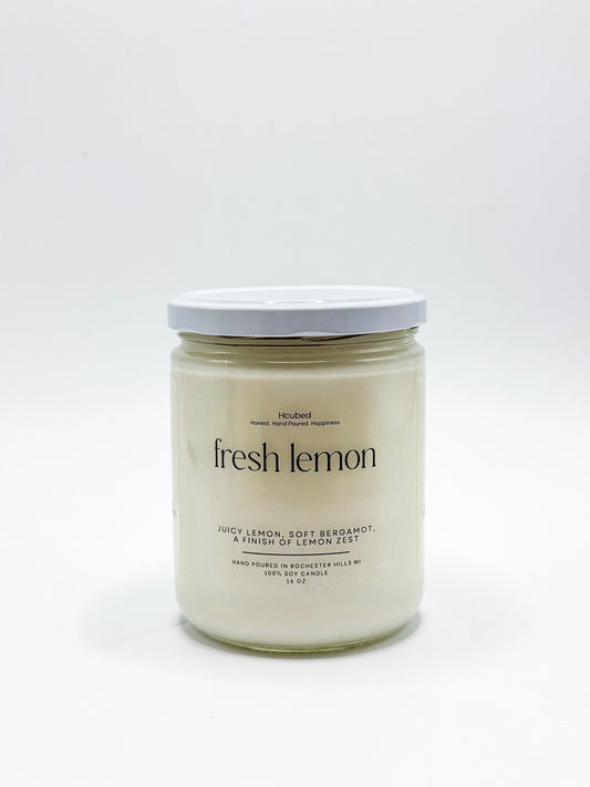 Fresh Lemon - Hcubed Candles