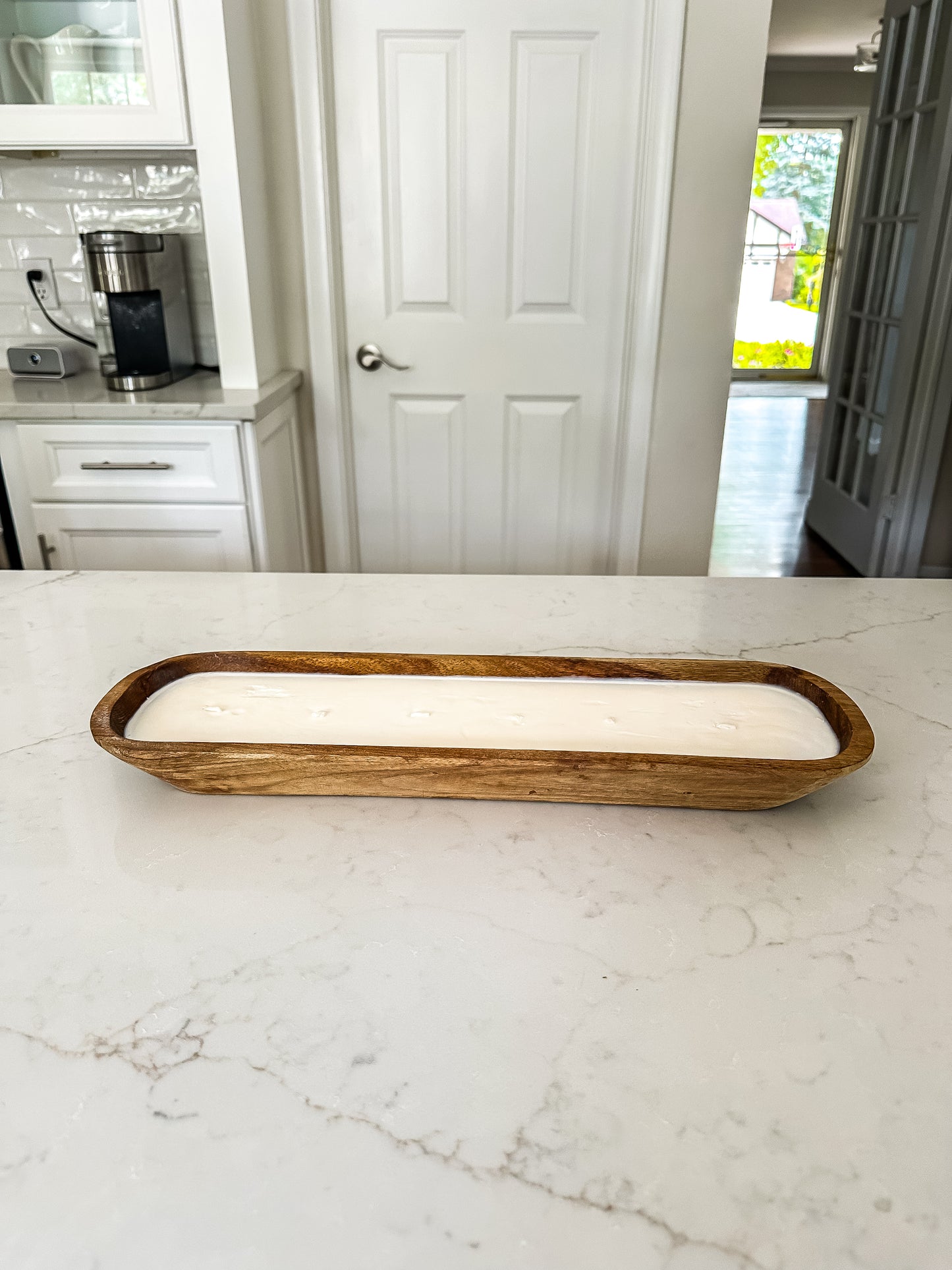 6 wick Dough Bowl - Hcubed Candles